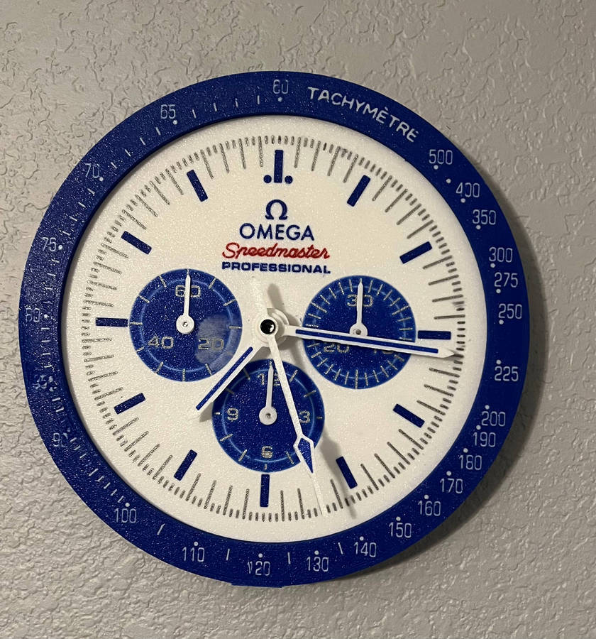 SpeedMaster Pro Desk Sized - 3D Print inspired by iconic wristwatch
