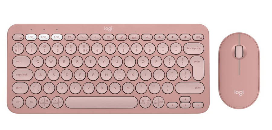 Logitech Pebble 2 Combo - Tonal Rose