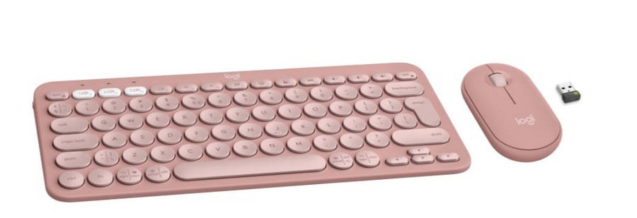 Logitech Pebble 2 Combo - Tonal Rose
