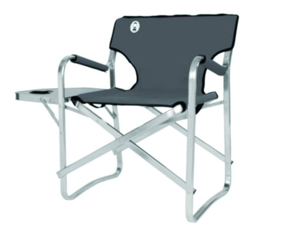 Coleman - Deck Chair With Table Aluminum -