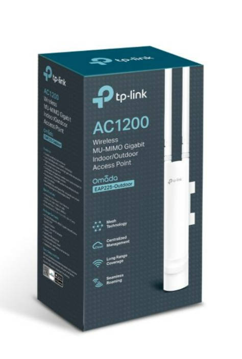 TP-LINK EAP225 AC1200 Wireless Gigabit Indoor/Outdoor Access Point