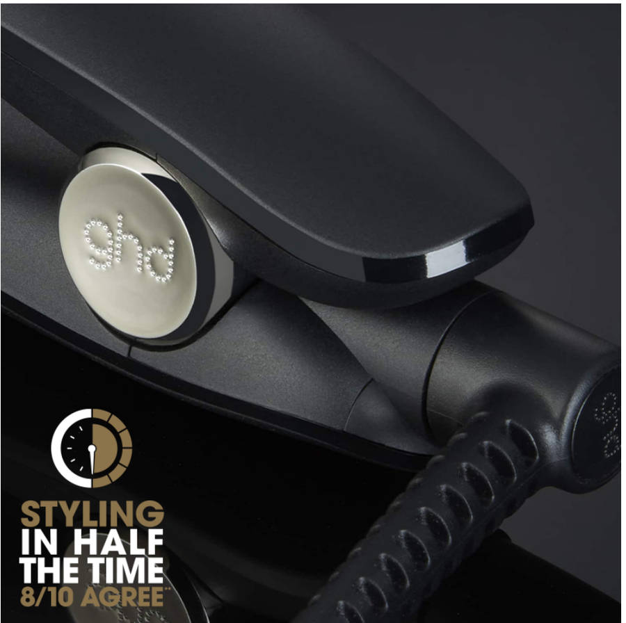 GHD Max - Professional Wide Plate Hair Straightener (Black)
