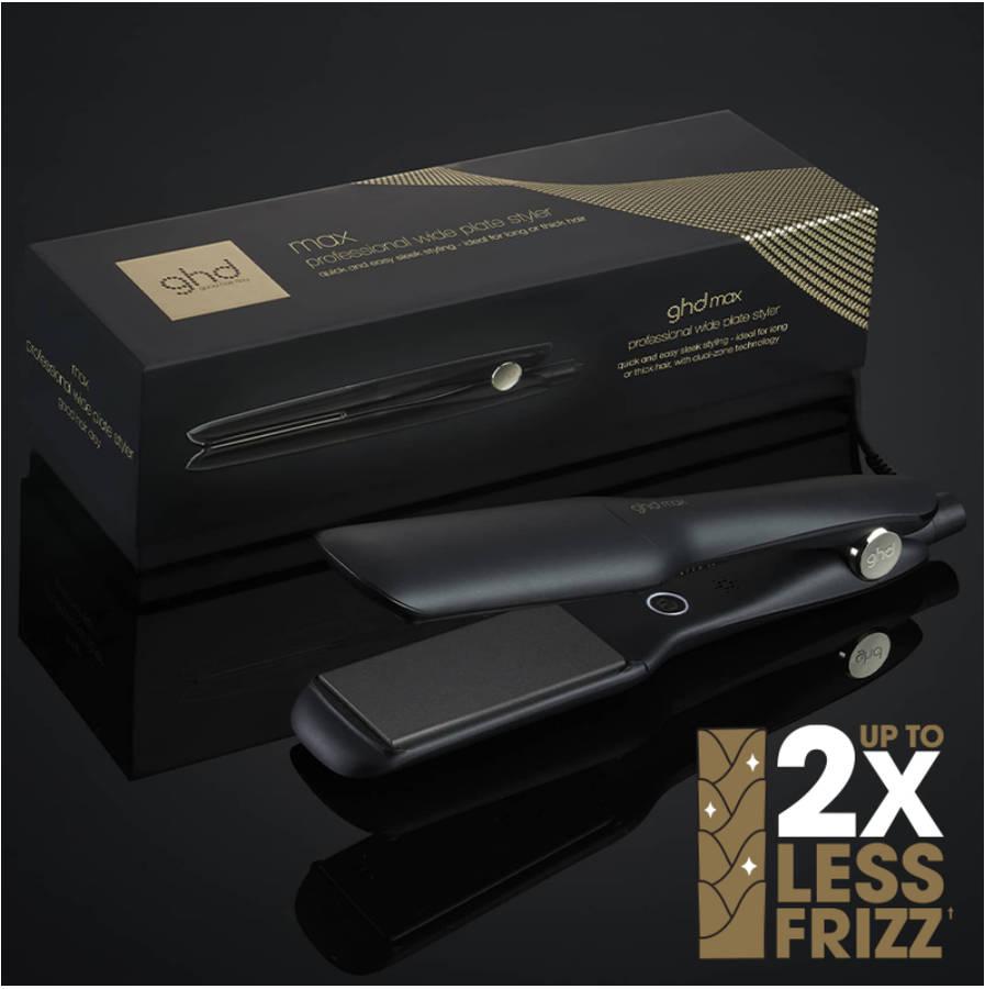 GHD Max - Professional Wide Plate Hair Straightener (Black)