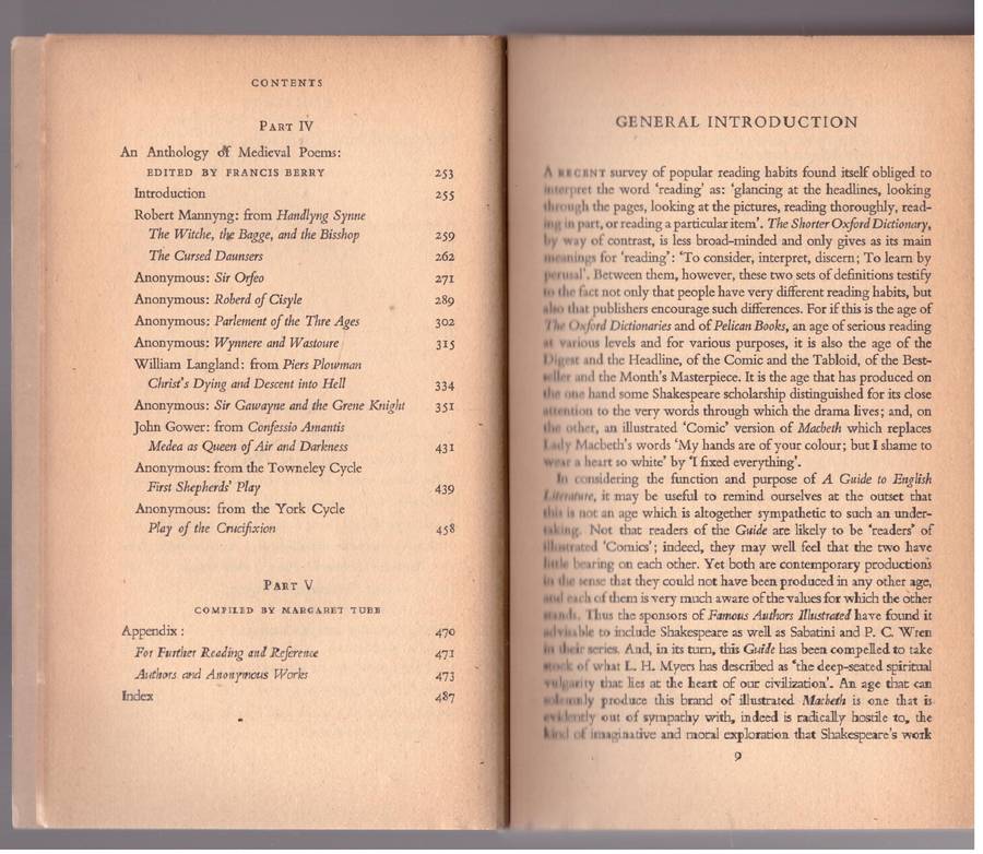 A Guide to English Literature #1: The Age of Chaucer  --  Boris Ford [Editor]