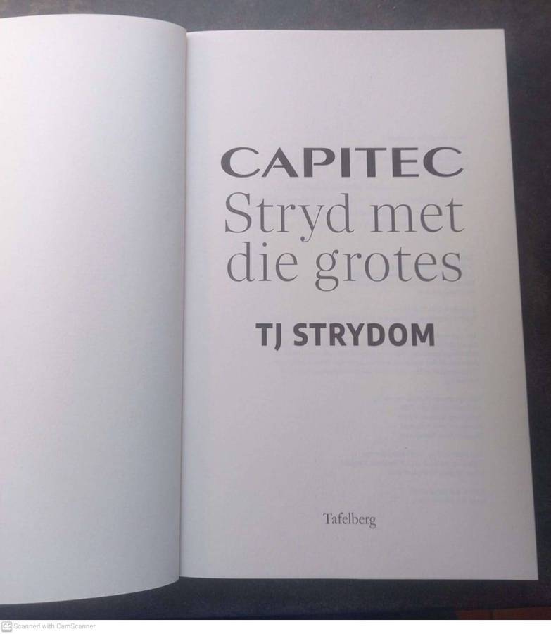 Capitec: Stryd Met Die Grotes - TJ Strydom