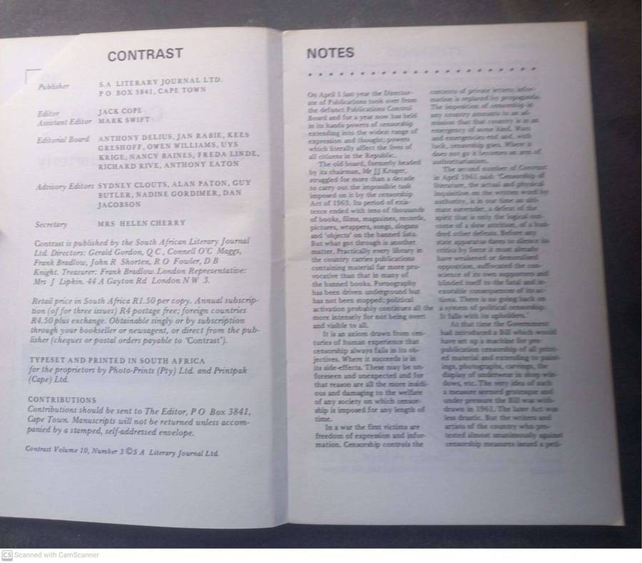 Contrast 39 - Volume 10, Number 3, April 1976