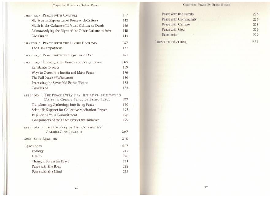 Creating Peace by Being Peace: The Essene Sevenfold Path - Gabriel Cousens