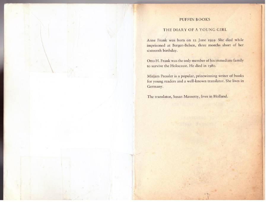 The Diary of a Young Girl - Anne Frank