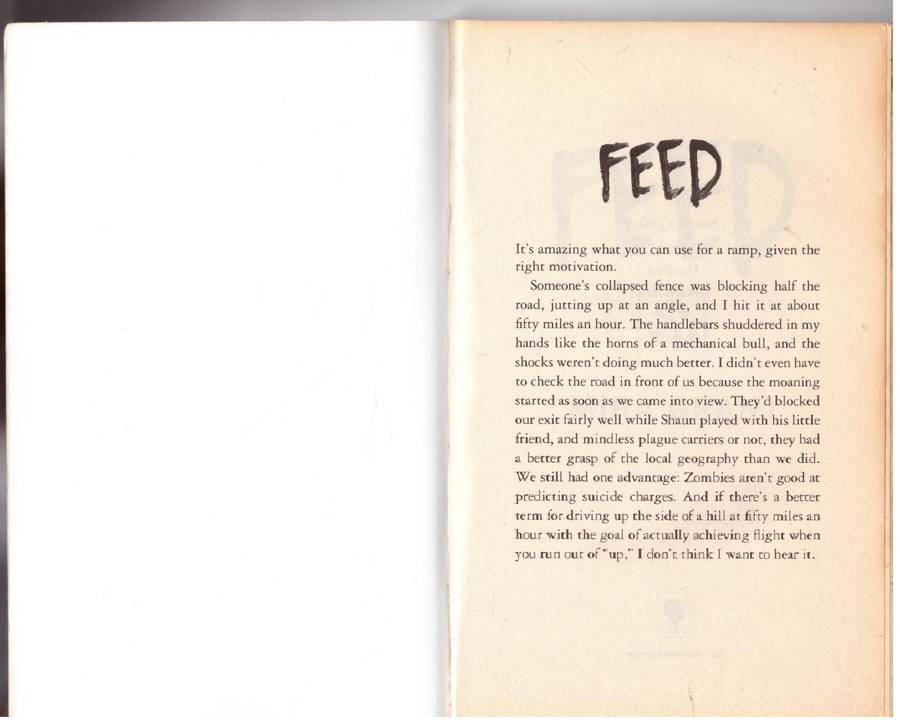 Feed: The Newsflesh Trilogy: Book 1 -- Mira Grant