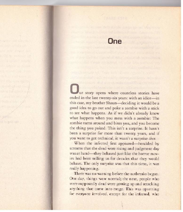Feed: The Newsflesh Trilogy: Book 1 -- Mira Grant