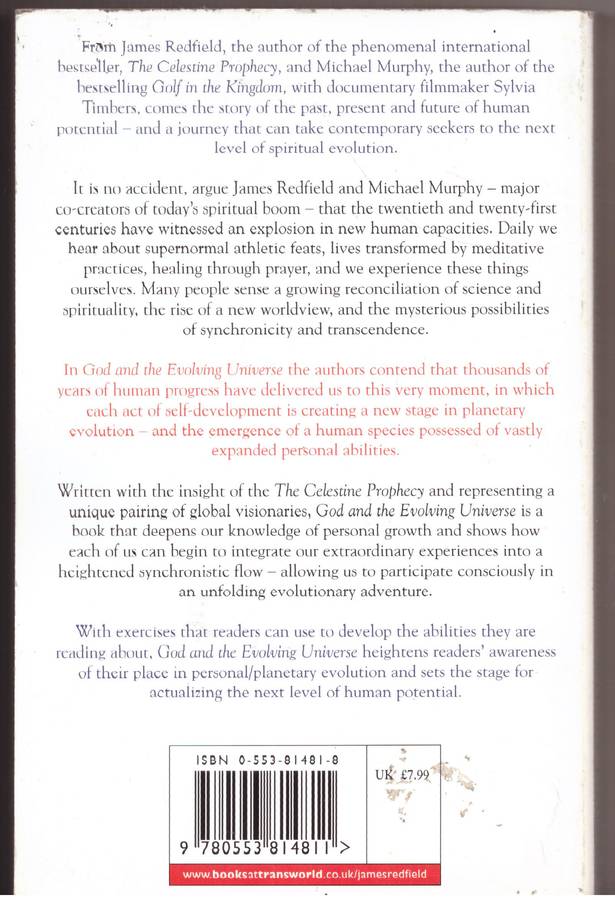 God And The Evolving Universe - James Redfield, Michael Murphy, Sylvia Timbers