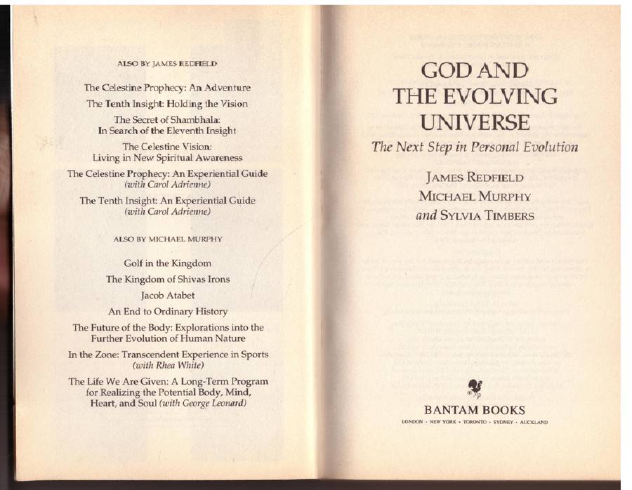 God And The Evolving Universe - James Redfield, Michael Murphy, Sylvia Timbers