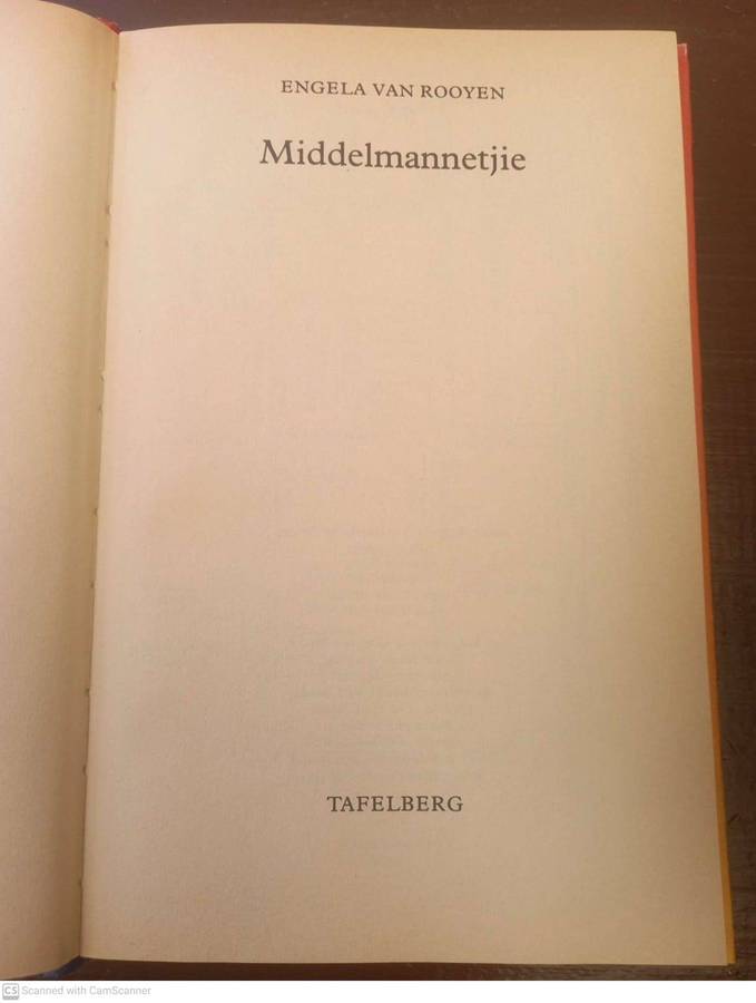 Middelmannetjie - Engela Van Rooyen