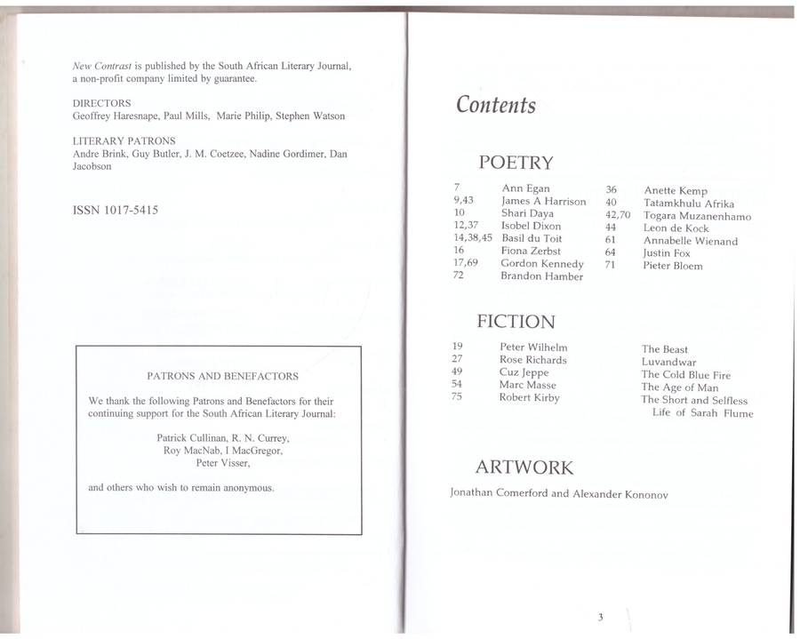 New Contrast 108 - Volume 27, Number 4, Desember 1999