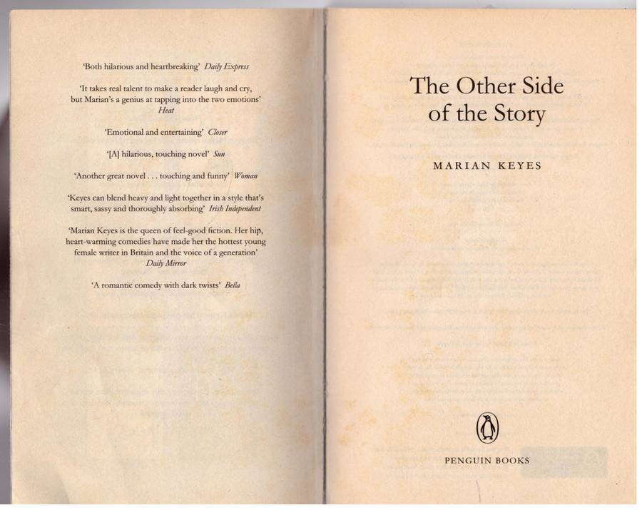The Other Side of the Story -- Marian Keyes