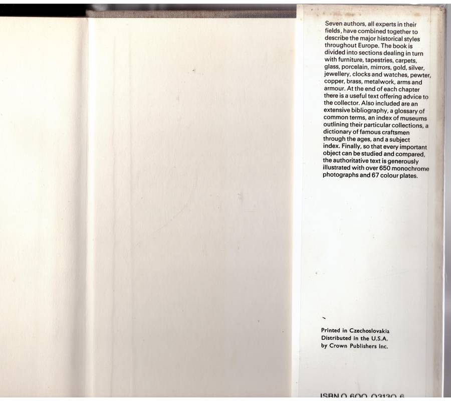 The Pictorial encyclopedia of antiques - Jan Durdík
