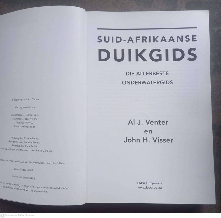 Suid-Afrikaanse Duikgids - Al J. Venter
