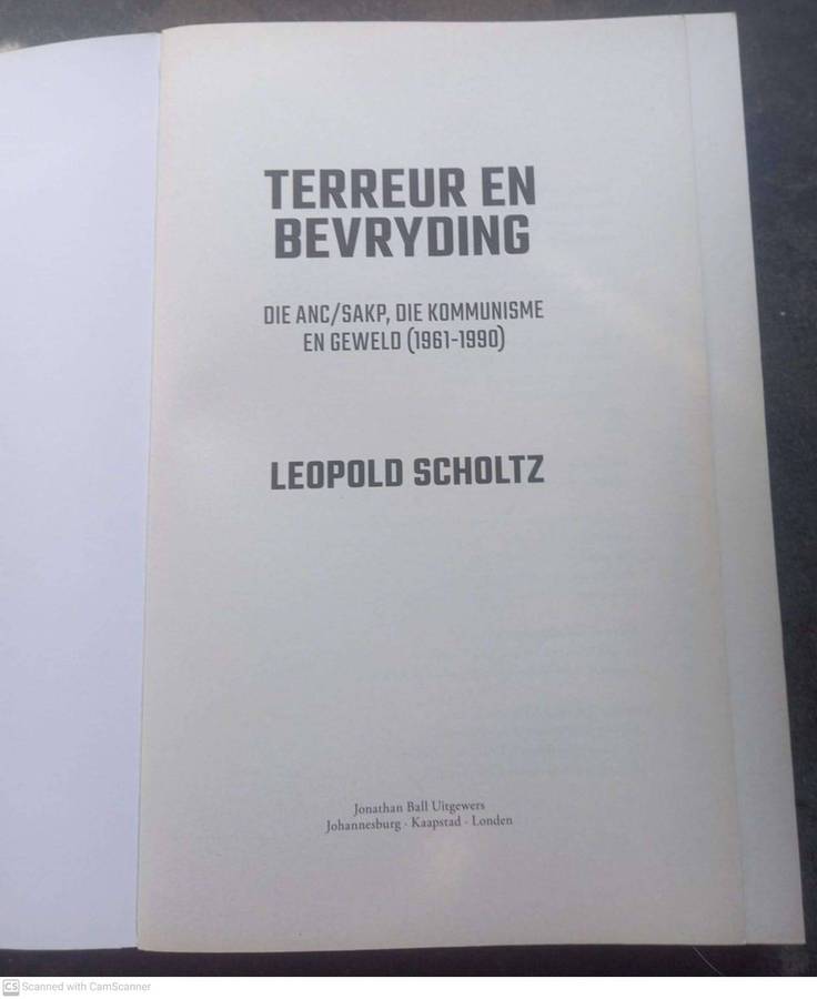 Terreur en Bevryding - Leopold Scholtz