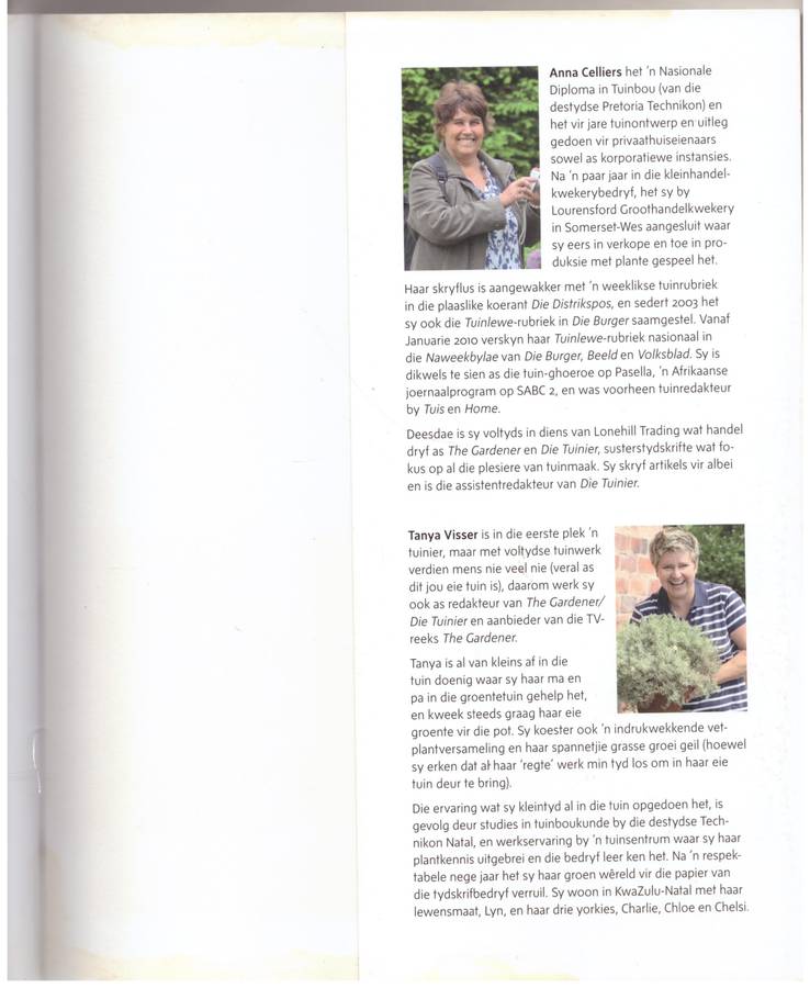 Wat Kan Ek Plant?  --  Anna Celliers, Tanya Visser