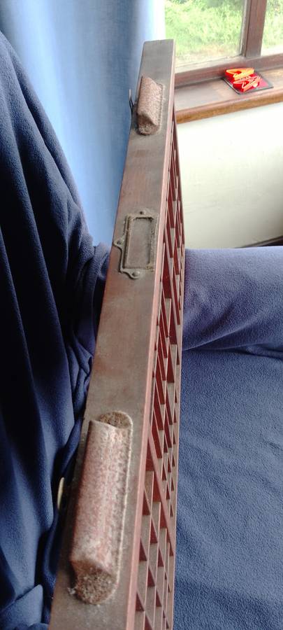 A VINTAGE WOODEN PRINTER'S TRAY