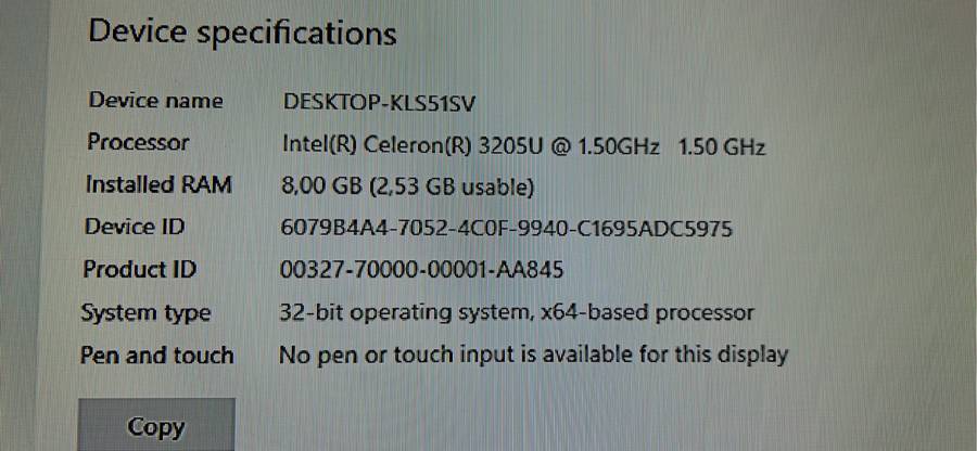 Shuttle DS50 computer