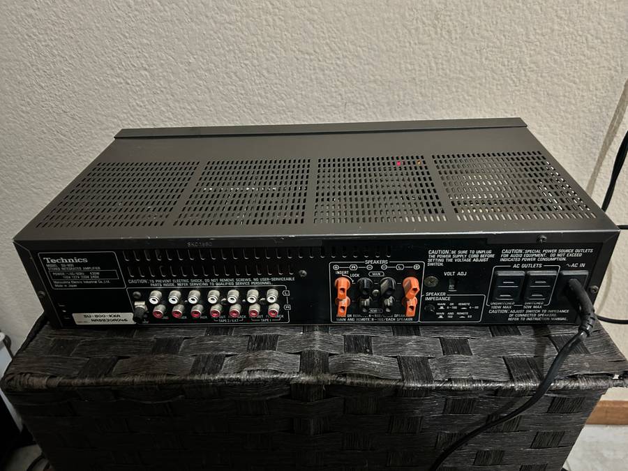 Technics amplifier