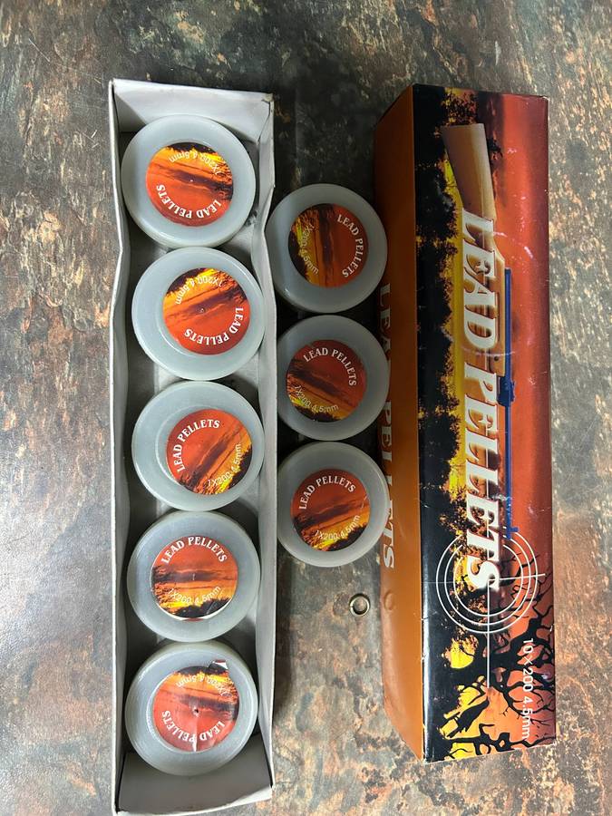 Lead pellets 8x200 4.5mm