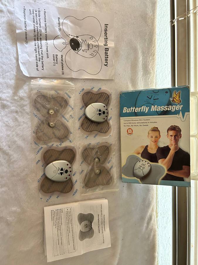 Butterfly massager
