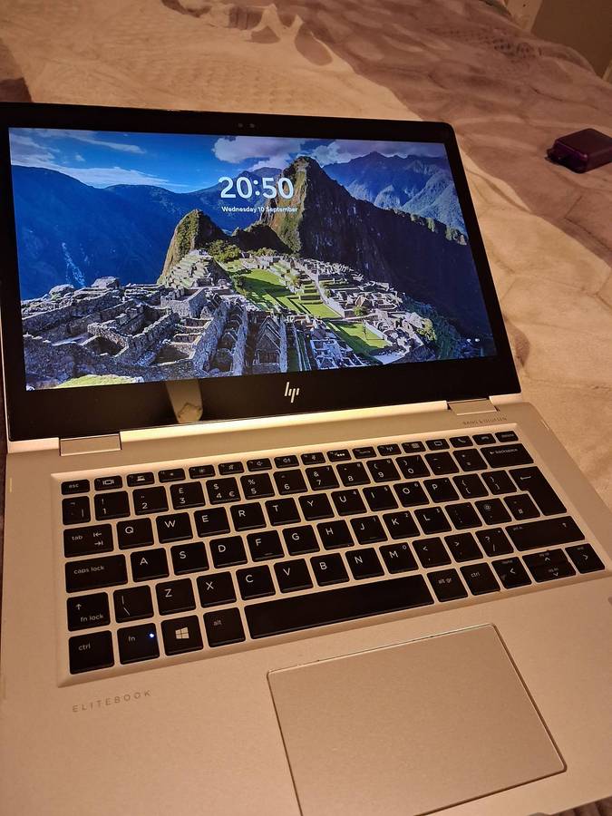 The HP EliteBook x360 1030 G2 with a Core i5