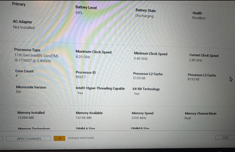 Dell Vostro 3520 11th Gen i5 16GB 1TB