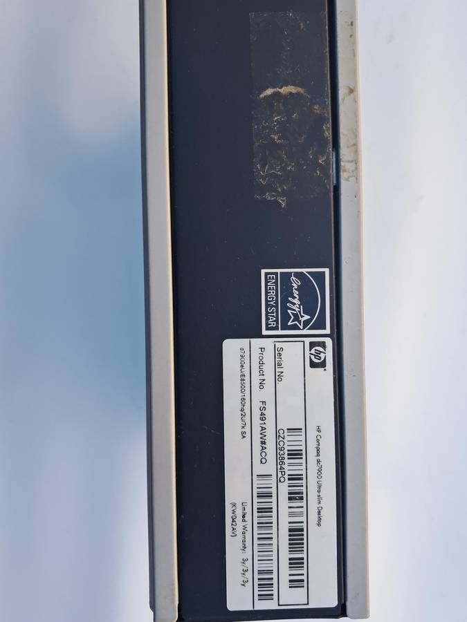 HP Compaq dc7900 Ultra-slim Desktop PC
