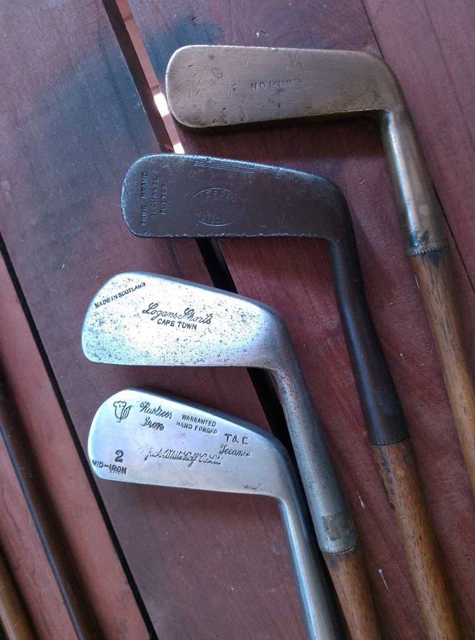 Golf clubs vintage