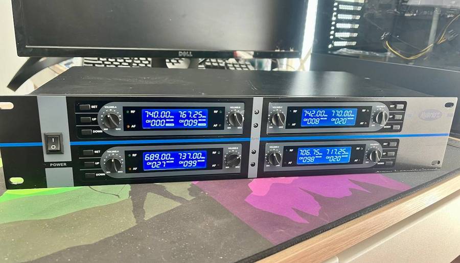 Hybrid+ R8 Receiver with Handheld and Body Pack Transmitters