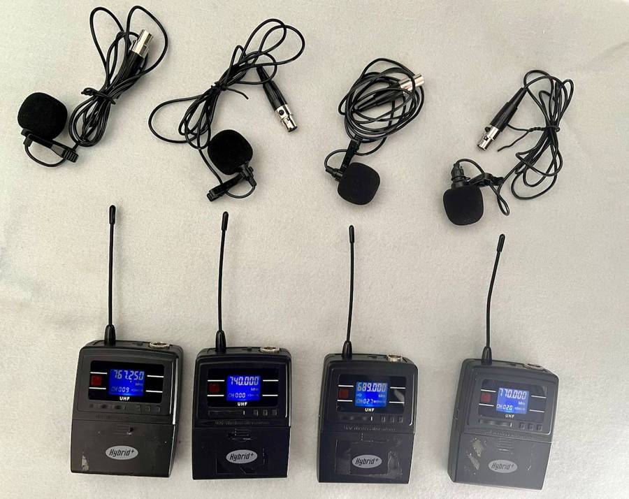 Hybrid+ R8 Receiver with Handheld and Body Pack Transmitters
