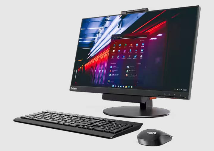 LENOVO 24 INCH TIO24Gen3 M710q Intel Core i3 8GB 128GB SSD