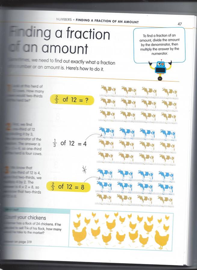 How To Be Good at Maths (ages 7 - 11) by Carol Vorderman (The simplest-ever visual guide)