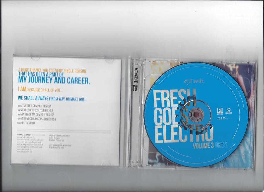 DJ Fresh Goes Electro Volume 3 2 CD Pack