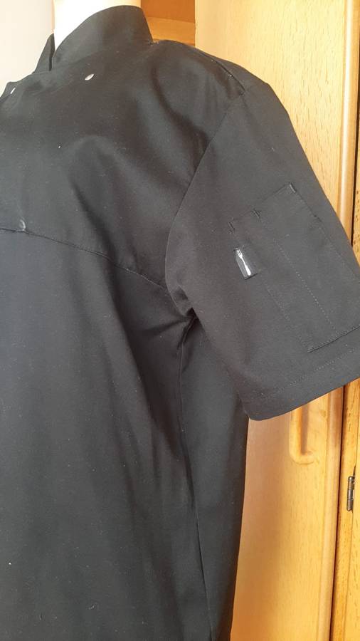 Size M Chefs Works Black Chefs Top Unisex Top Work Clothing
