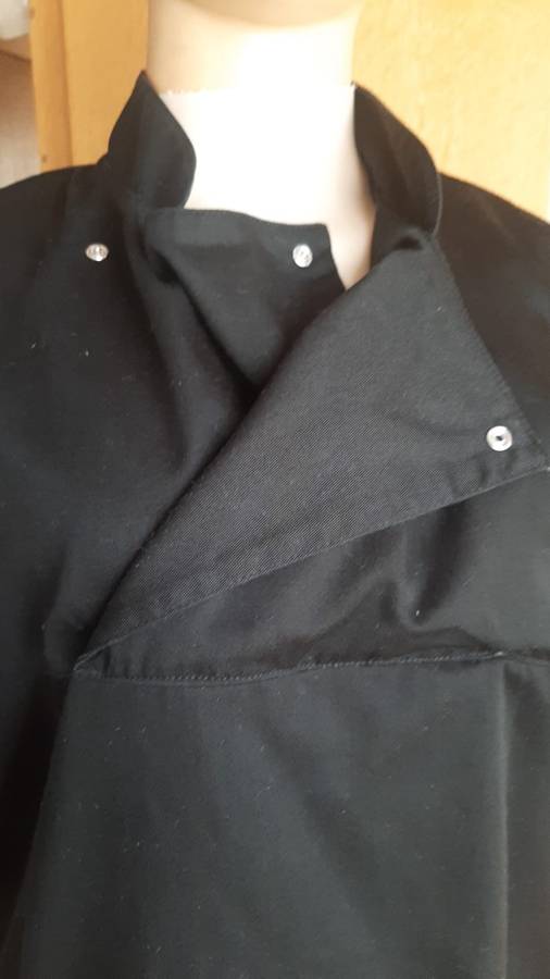Size M Chefs Works Black Chefs Top Unisex Top Work Clothing