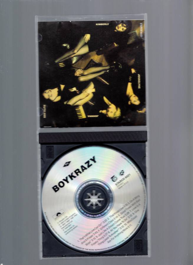 Boy Krazy -Label: Teal Trutone Music  STARCD 6021 Format: CD, Album Country:South Africa Released