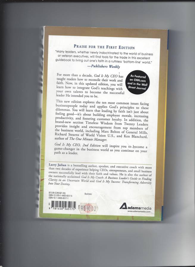God is My CEO 2nd Edition by Larry Julian Paperback