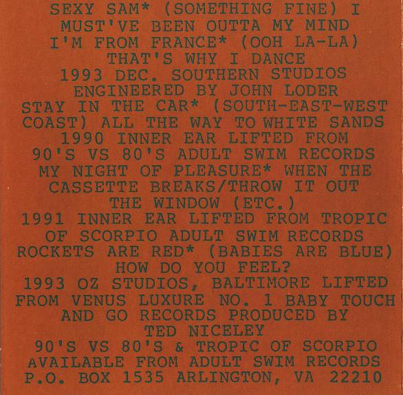 CD - Girls Against Boys - Sexy Sam