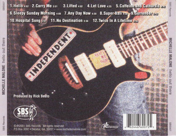 CD - Michelle Malone - Hello Out There