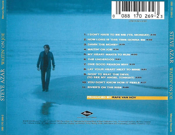 CD - Steve Azar - Waitin' On Joe