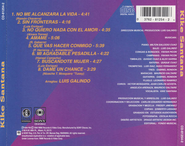 CD - Kike Santana - Kike Santana