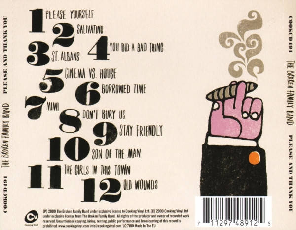 CD - The Broken Family Band  Please And Thank You (New Sealed)