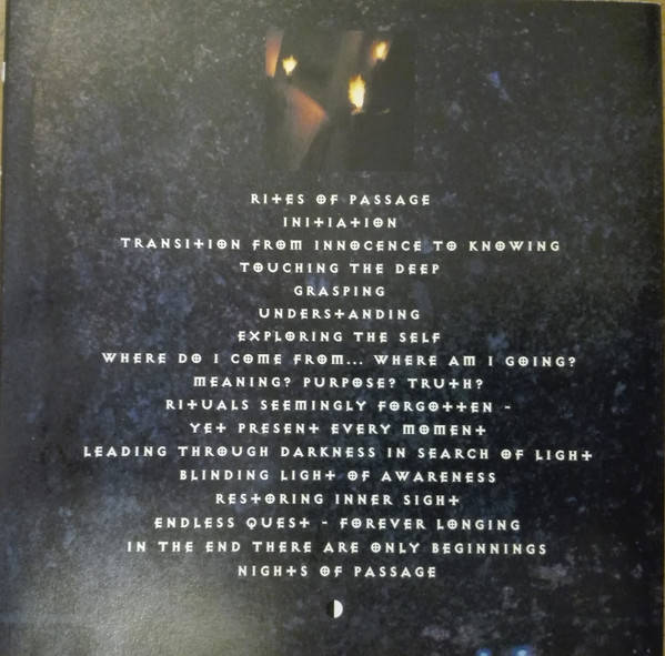 CD - Mariam - Nights Of Passage
