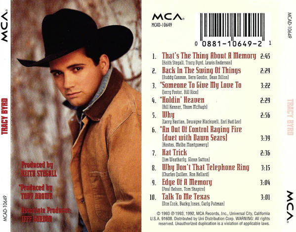 CD - Tracy Byrd - Tracy Byrd