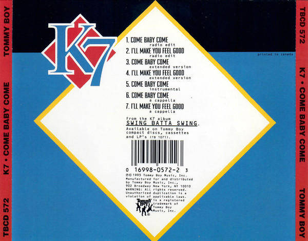 CD - K7  Come Baby Come