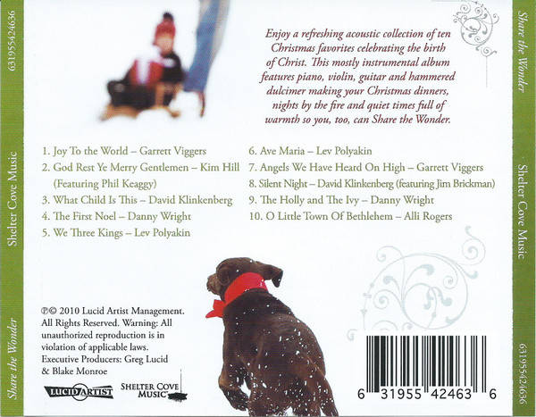CD - Share The Wonder (An Acoustic Christmas)